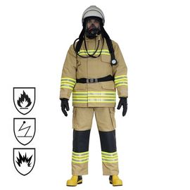 البدلة رجال الاطفاء المواد نومكس ، البدلة المضادة للحريق للماء البحرية اللون